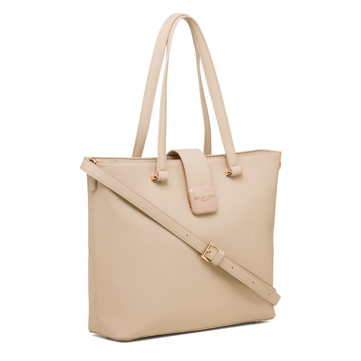Borsa a spalla beige da donna Romeo Gigli Milano Rubina - Image 5