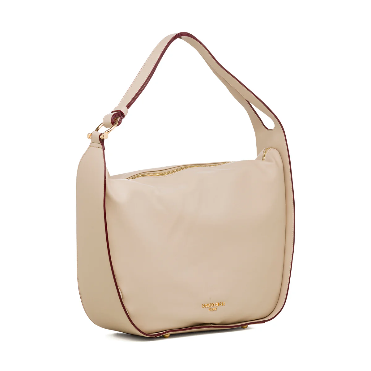 Borsa a spalla beige da donna Romeo Gigli Milano Tracy - Image 2