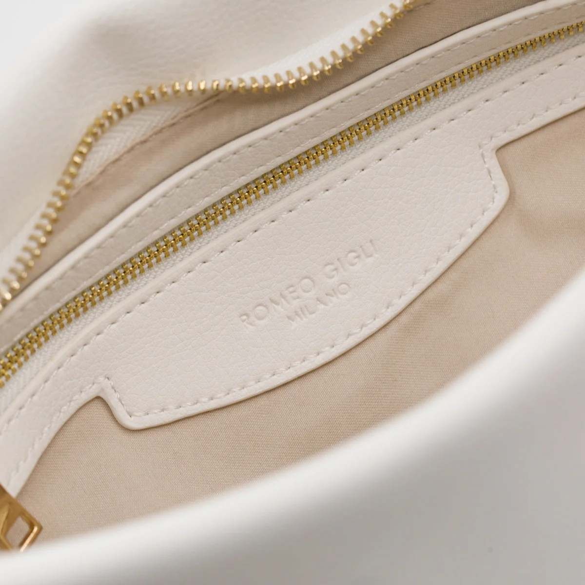 Borsa a spalla bianca off-white da donna Romeo Gigli Milano Lula - Image 5