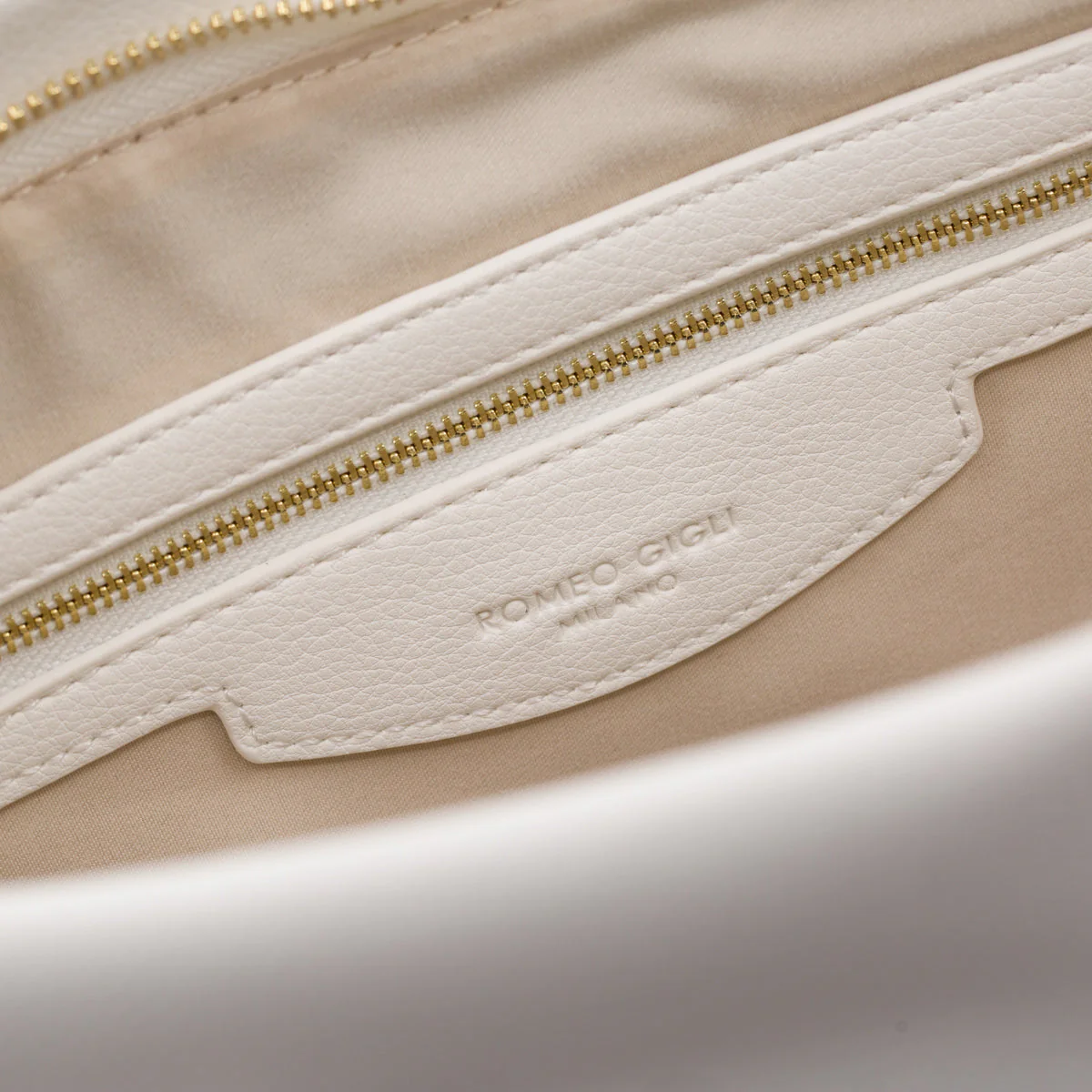 Borsa a spalla bianca off-white da donna Romeo Gigli Milano Lula - Image 5