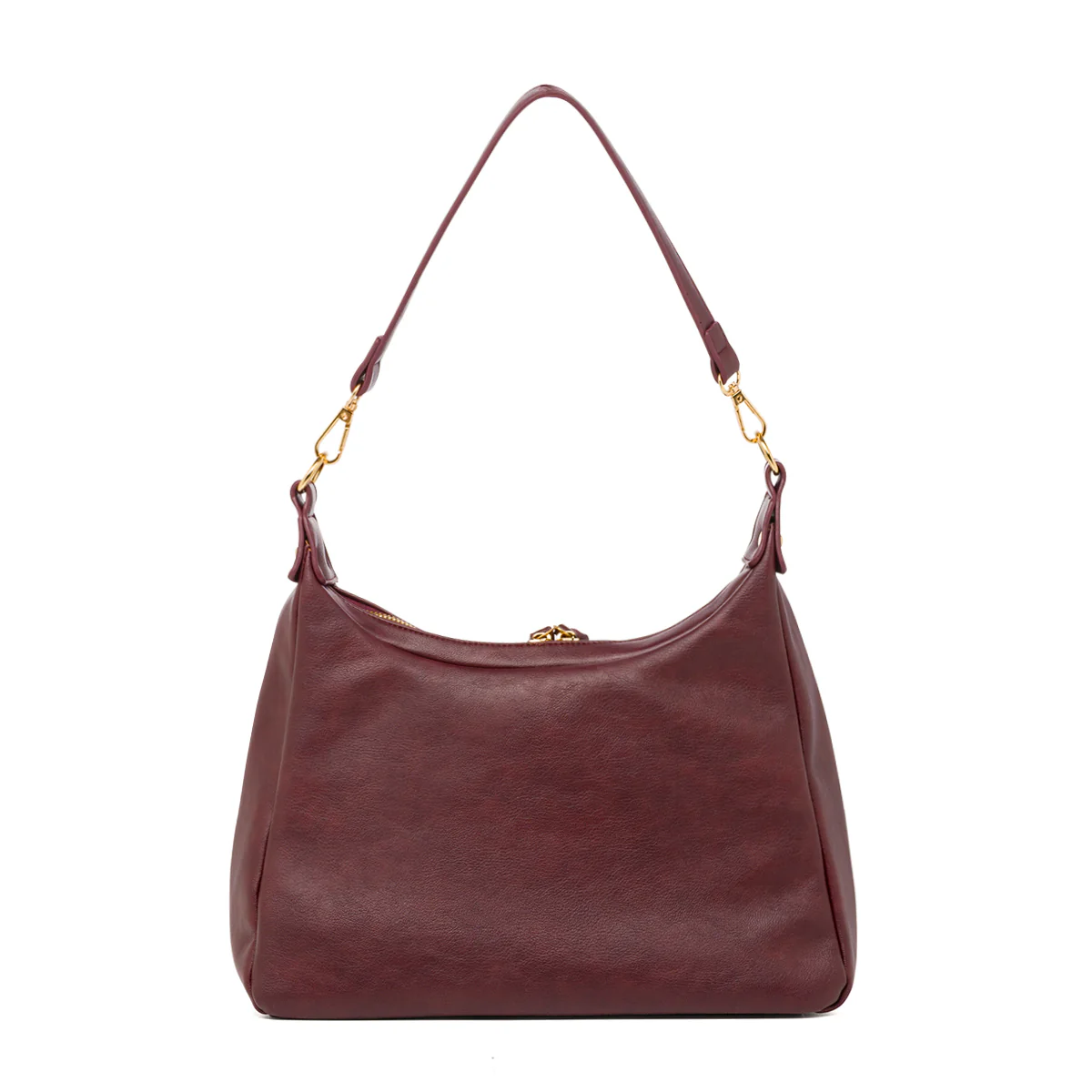 Borsa a spalla Bordeaux da Donna con tasca frontale Lora Ferres - Image 3