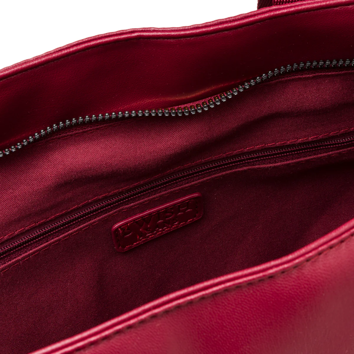Borsa a spalla bordeaux da donna con tasche laterali Swish Jeans - Image 4