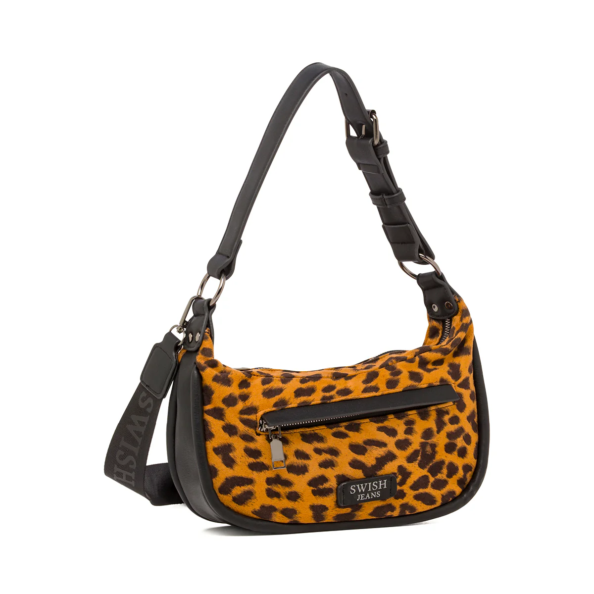 Borsa a Spalla da Donna con Stampa Animalier Swish Jeans - Image 3