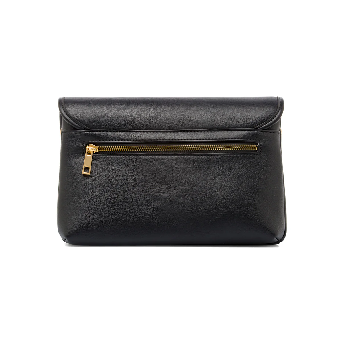 Borsa a Spalla da Donna Nera con Patta Lora Ferres - Image 5