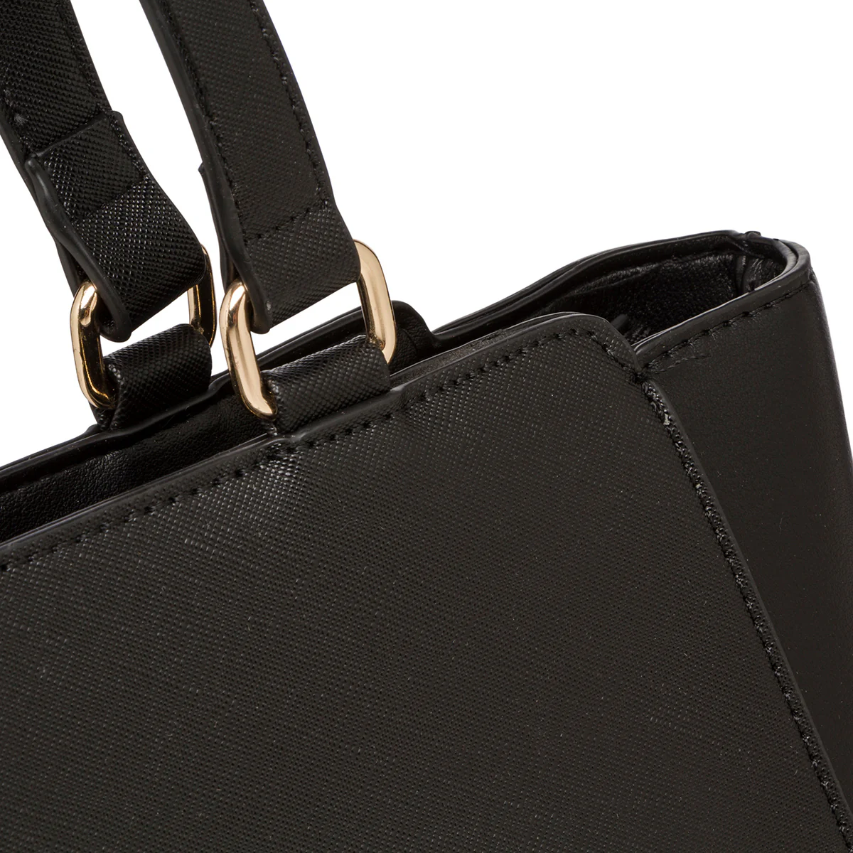 Borsa a spalla da donna nera con portamonete Lora Ferres - Image 5