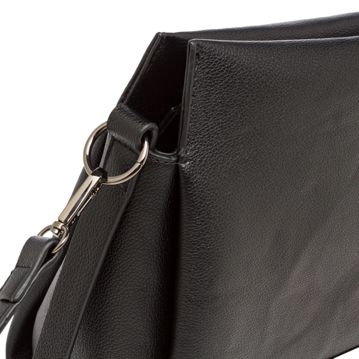 Borsa a Spalla da Donna Nera con Tracolla Regolabile Lora Ferres - Image 4