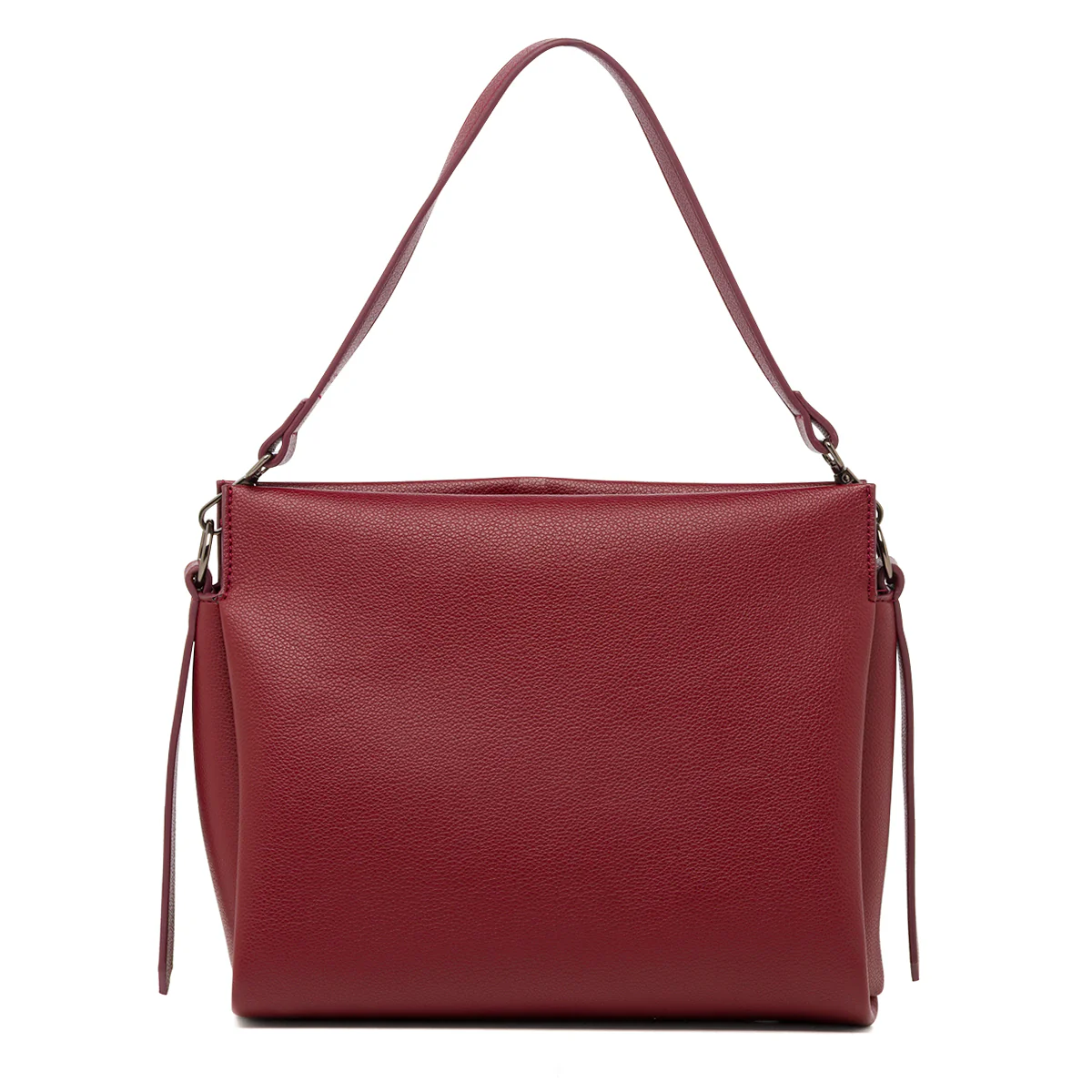 Borsa a Spalla da Donna Rossa con Tracolla Regolabile Lora Ferres - Image 2