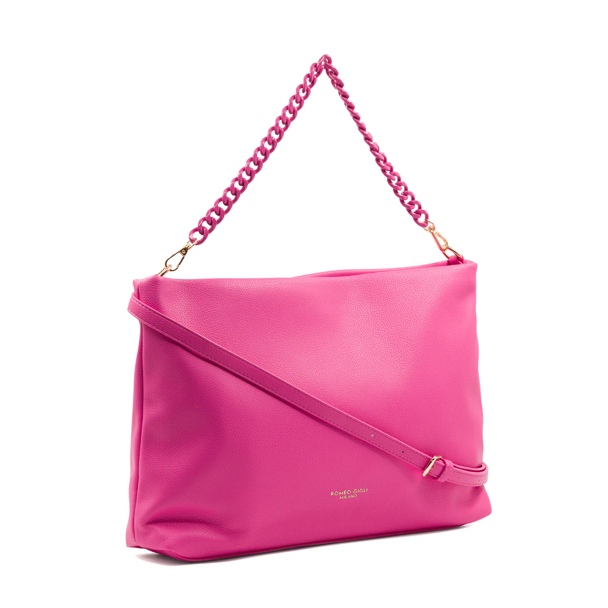 Borsa a spalla fucsia da donna Romeo Gigli Milano Lula - Image 2