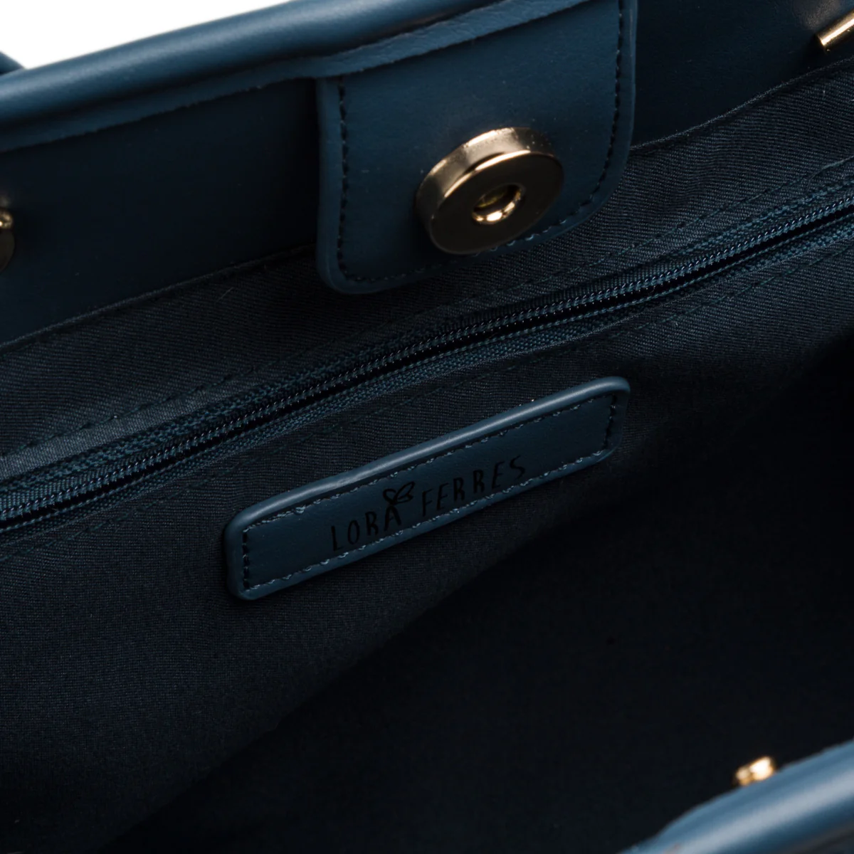 Borsa a spalla in jeans da donna Lora Ferres - Image 4