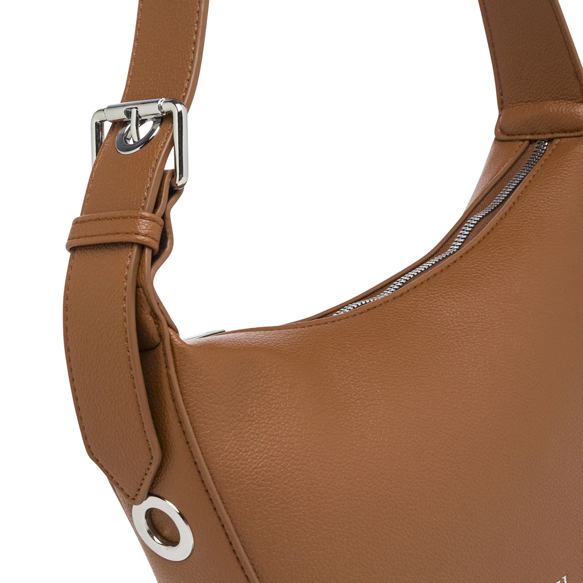 Borsa a Spalla Marrone con manico a Ochielli Swish Jeans - Image 4