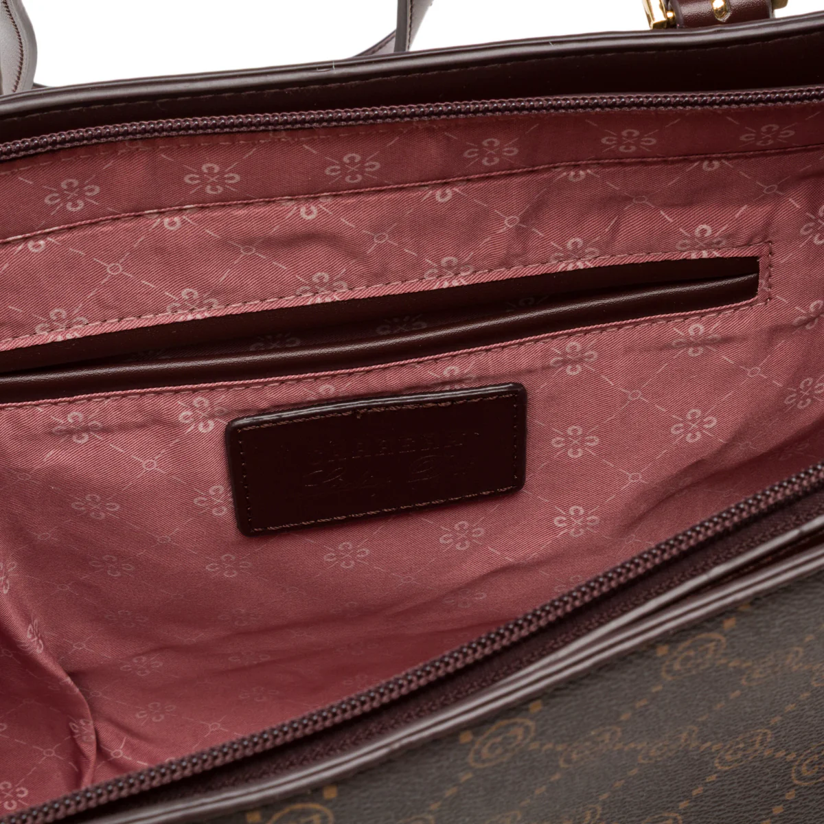 Borsa a spalla marrone da Donna con logo frontale Carrera Jeans - Image 4