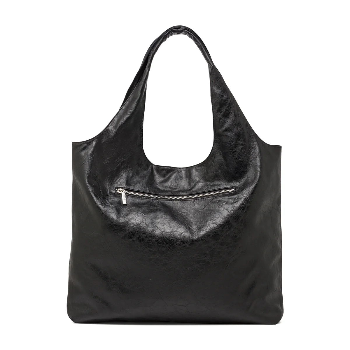 Borsa a spalla nera da Donna con borchie e occhielli Lora Ferres - Image 4
