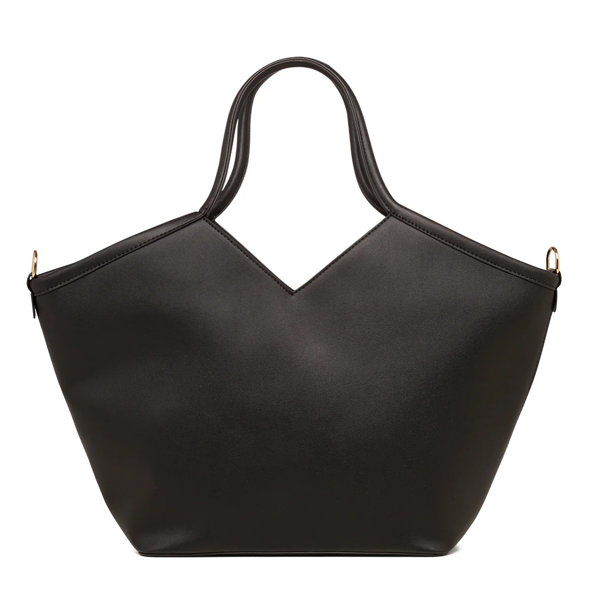 Borsa a spalla nera da donna con intrecci Romeo Gigli Milano Debra - Image 2