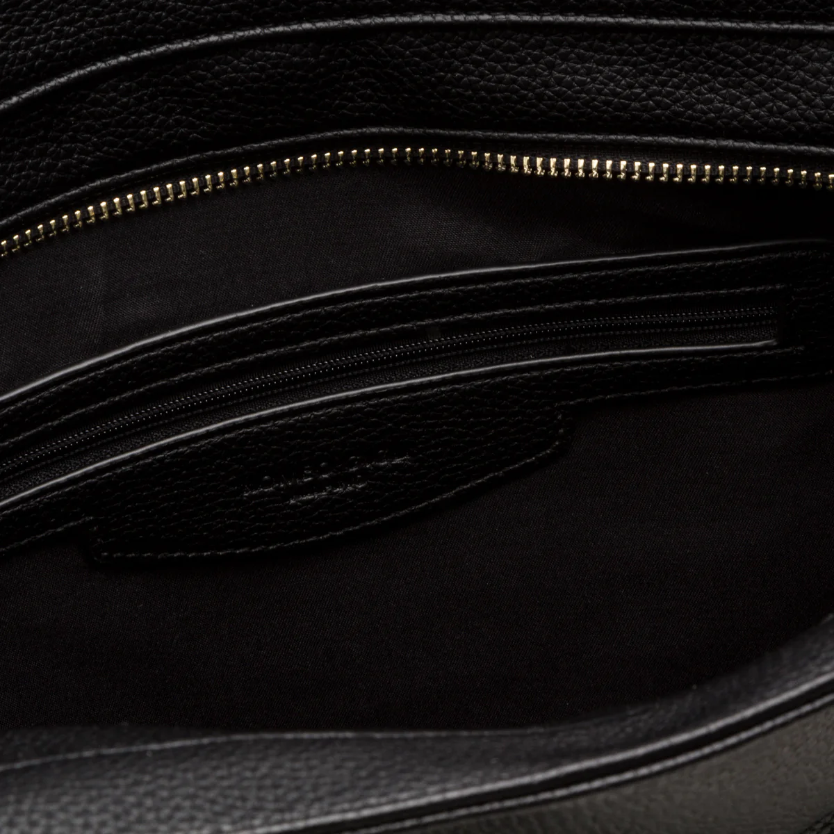 Borsa a spalla nera da donna con logo Romeo Gigli Milano - Image 4