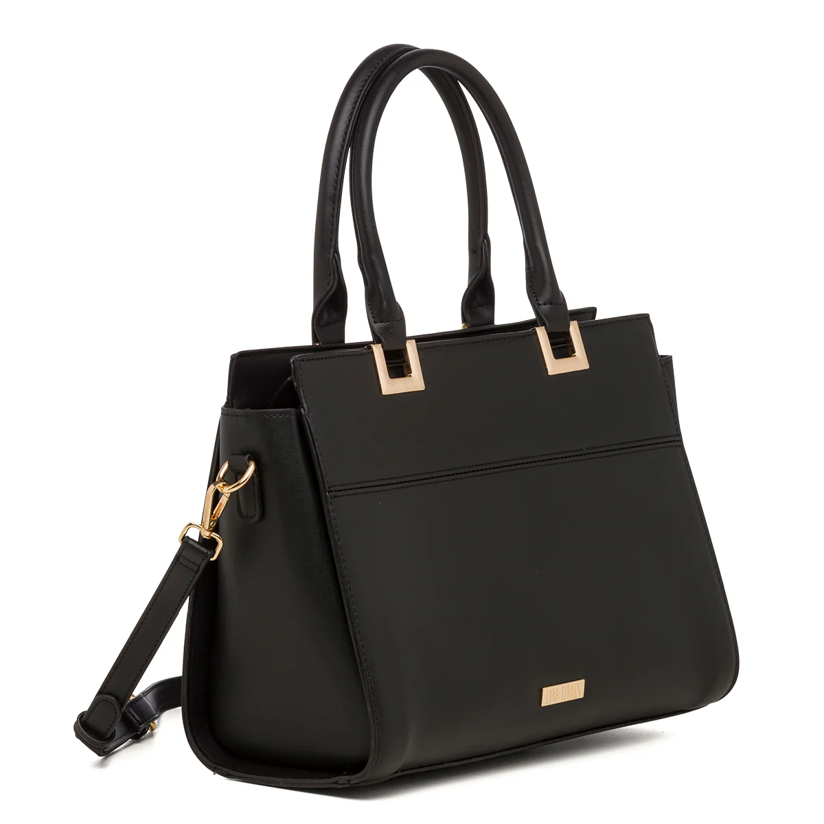 Borsa a spalla nera da donna Lora Ferres - Image 2
