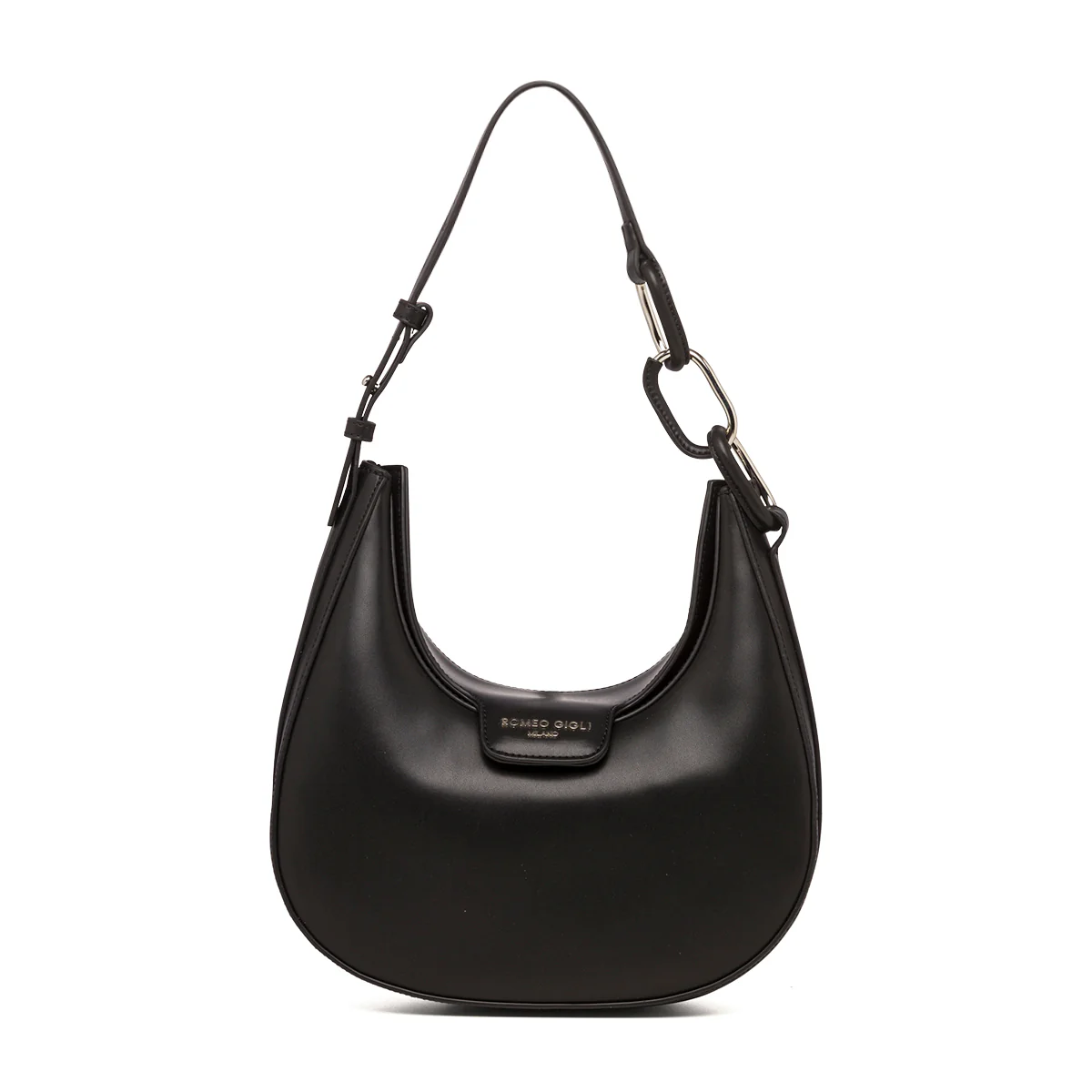 Borsa a spalla nera da donna Romeo Gigli Milano Sofia