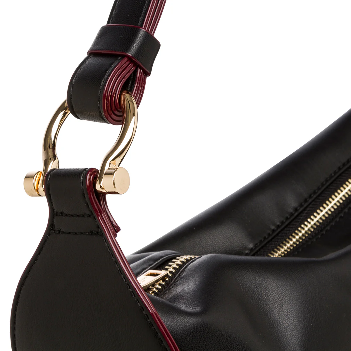 Borsa a spalla nera da donna Romeo Gigli Milano Tracy - Image 3