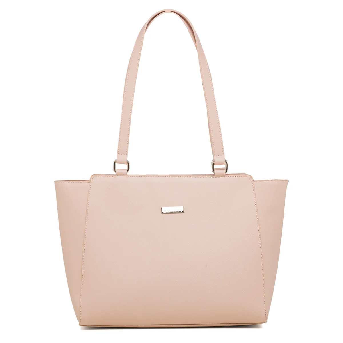 Borsa a spalla rosa da donna con portafoglio abbinato Lora Ferres - Image 2