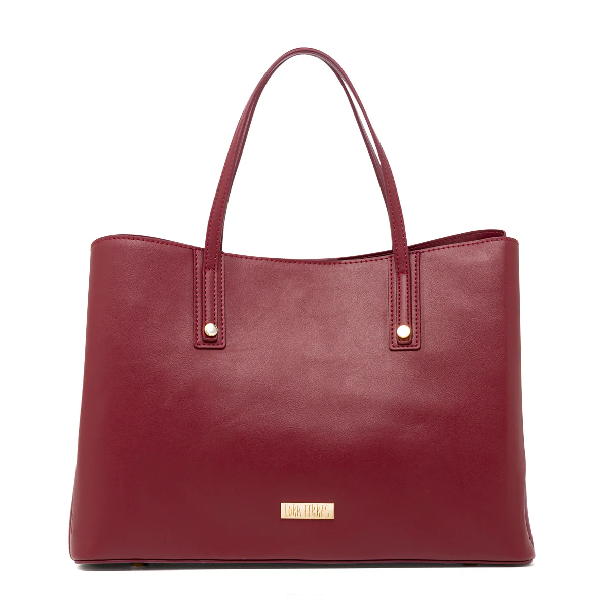 Borsa a spalla rossa da Donna con tracolla rimovibile Lora Ferres