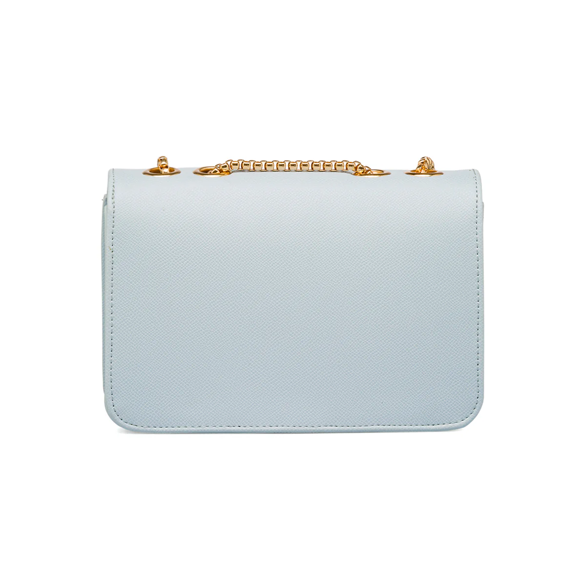 Borsa a tracolla azzurra da Donna con catena dorata Lora Ferres - Image 4