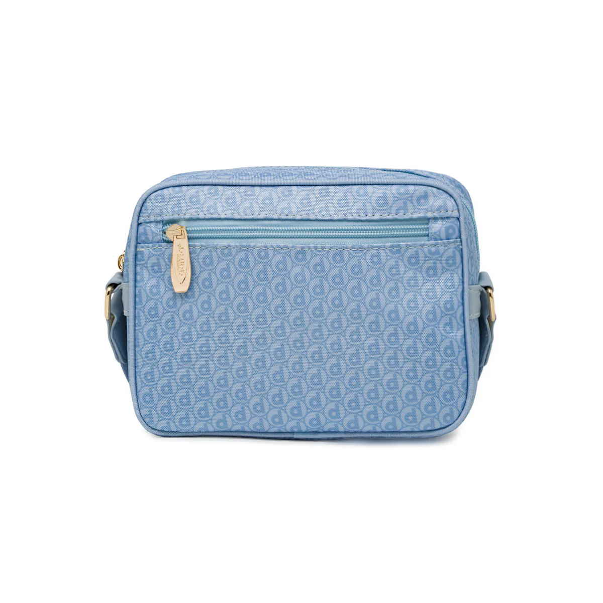 Borsa a tracolla azzurra da Donna con logo allover Dimensione Danza - Image 3