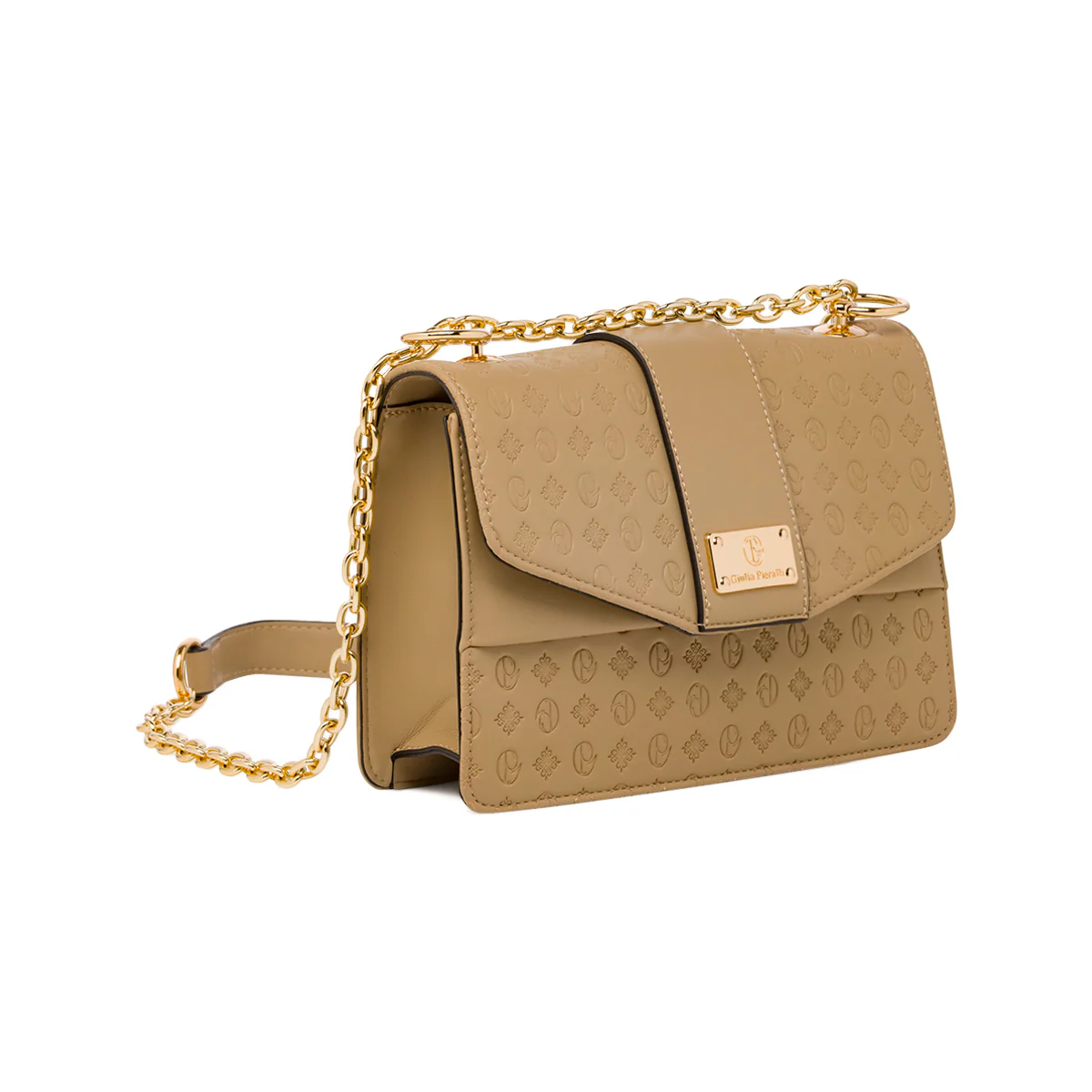 Borsa a tracolla Beige da Donna con catena Giulia Pieralli - Image 2
