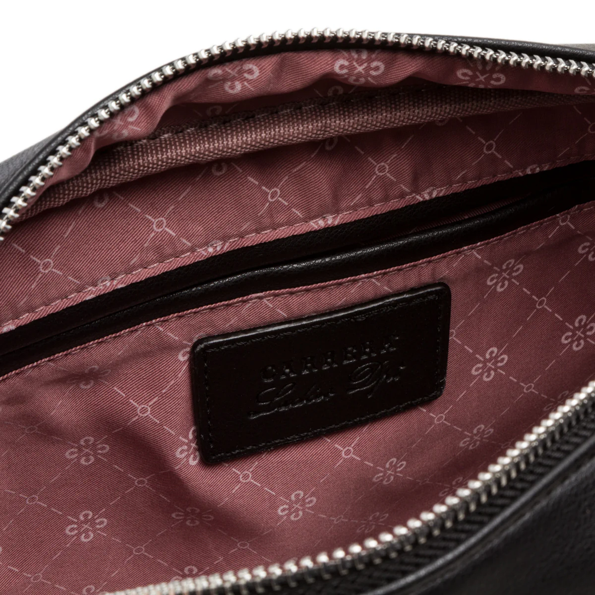 Borsa a tracolla beige da donna con logo Carrera Jeans - Image 4