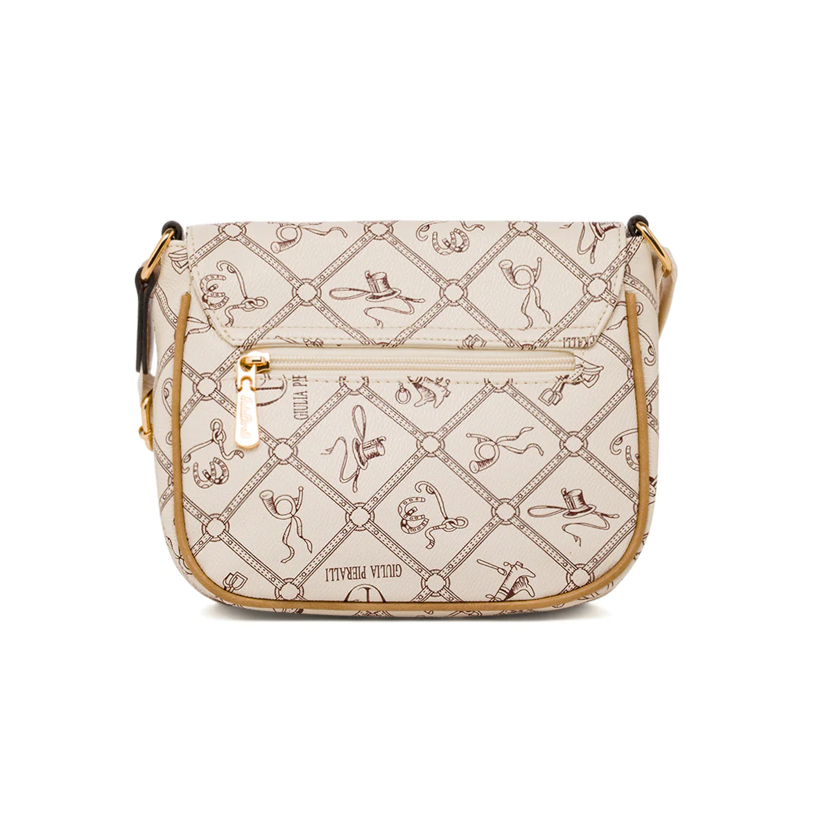 Borsa a tracolla Bianca da Donna con stampa all over Giulia Pieralli - Image 2