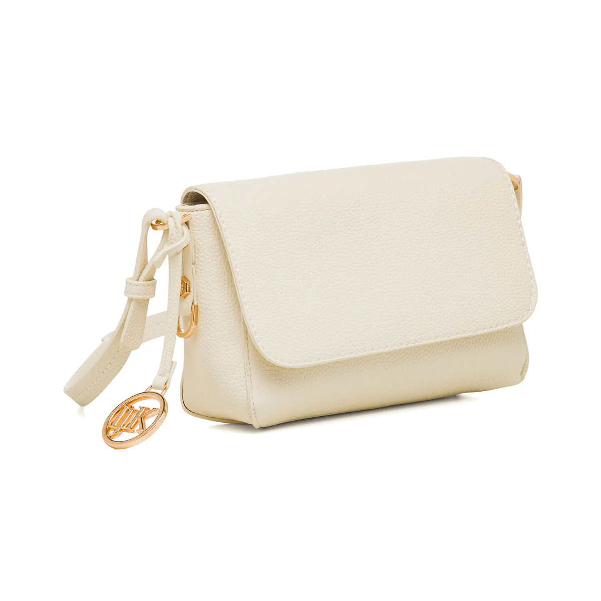 Borsa a tracolla bianca off-white da donna con pendaglio Lumberjack Diana - Image 2