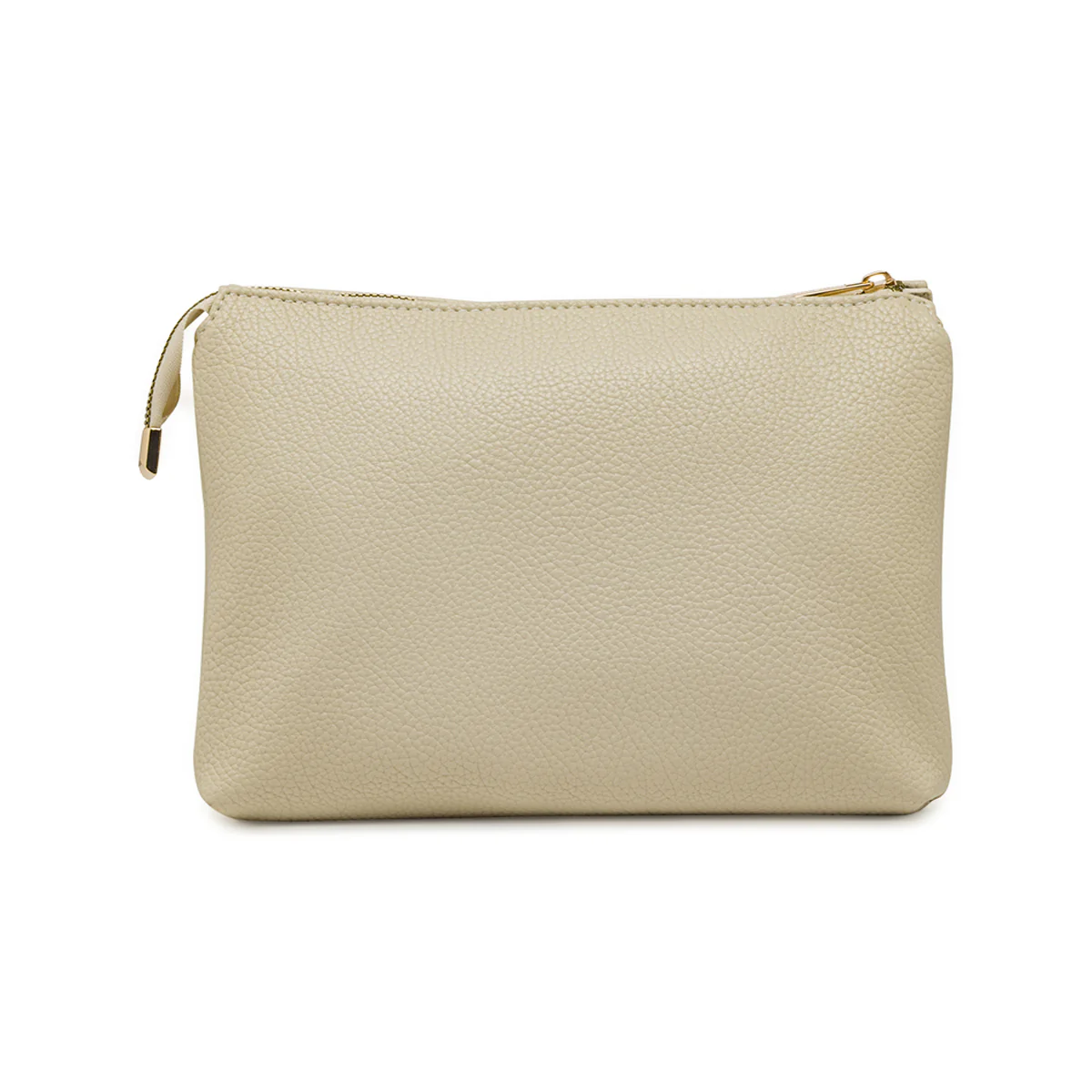 Borsa a tracolla bianco off white con tasche frontale Lora Ferres - Image 4