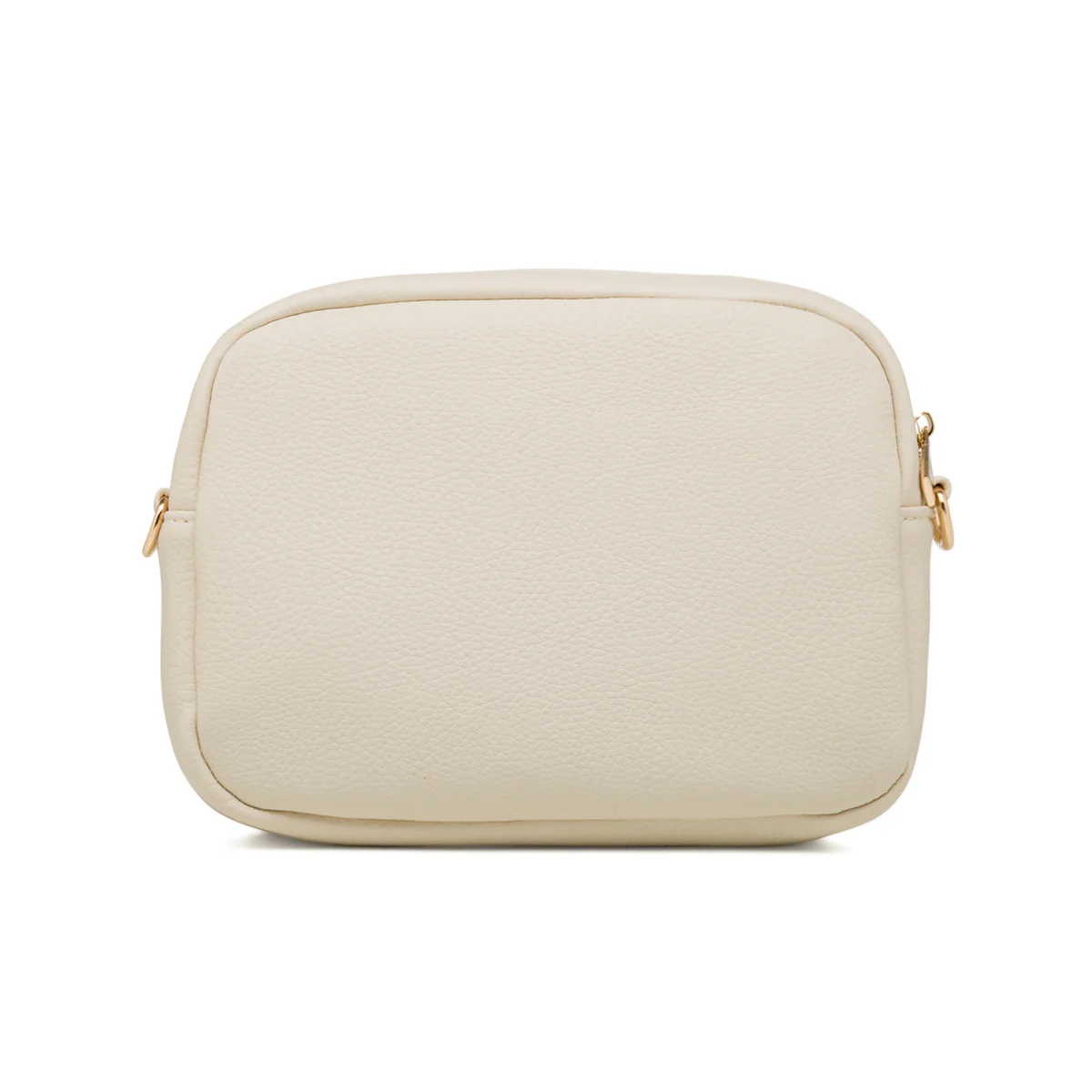 Borsa a tracolla bianco off-white da Donna con dettagli dorati Enrico Coveri - Image 3