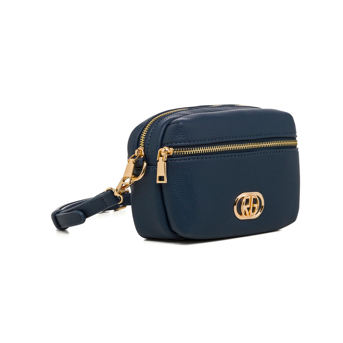Borsa a tracolla blu da donna Romeo Gigli Milano Cristy - Image 2