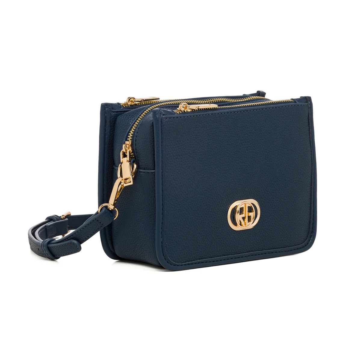 Borsa a tracolla blu da donna Romeo Gigli Milano Cristy - Image 2