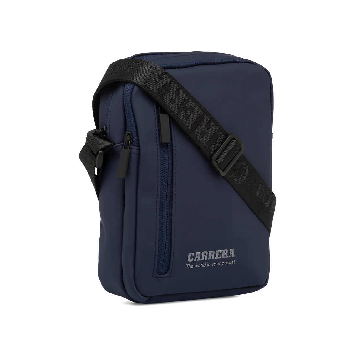 Borsa a tracolla blu da uomo con chiusura a zip Carrera Jeans Bath - Image 2