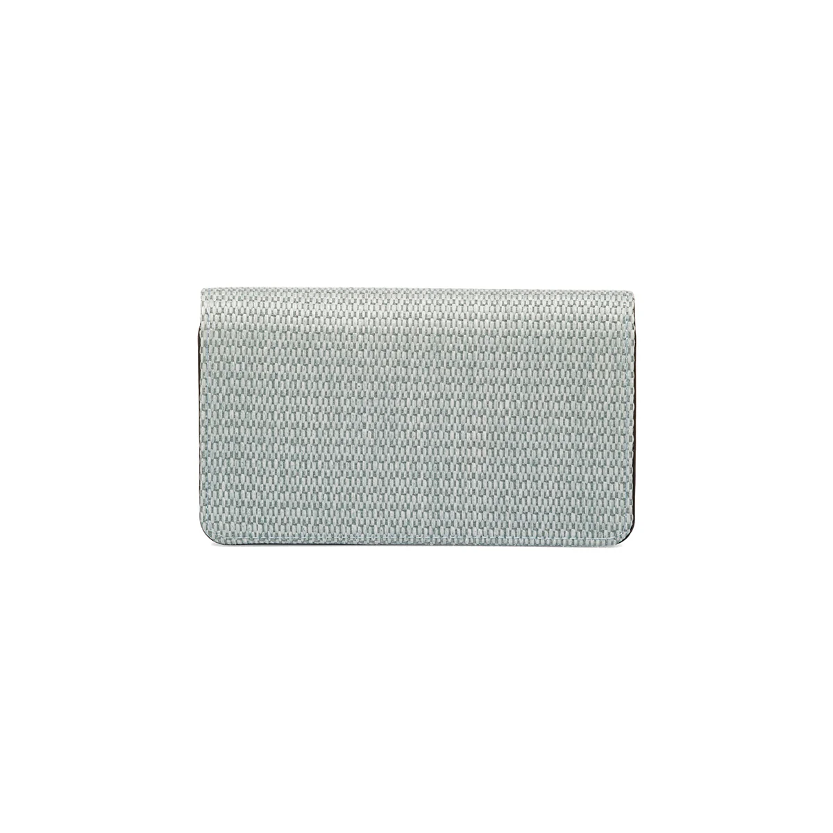 Borsa a tracolla celeste da Donna in tessuto intrecciato effetto rafia Lora Ferres - Image 4