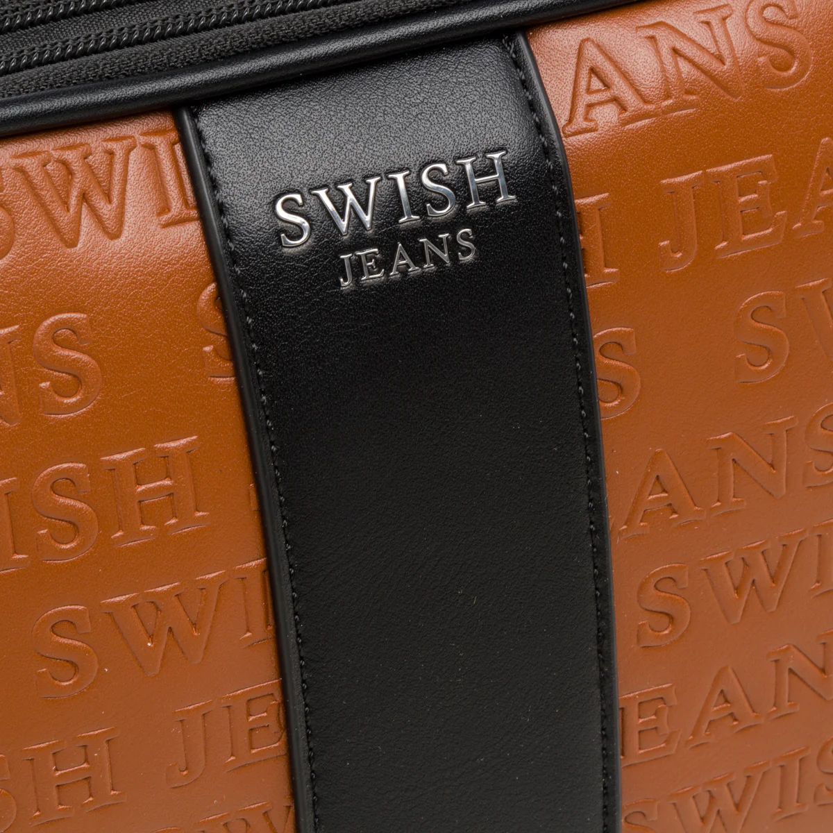 Borsa a tracolla color cuoio da donna Swish Jeans - Image 3