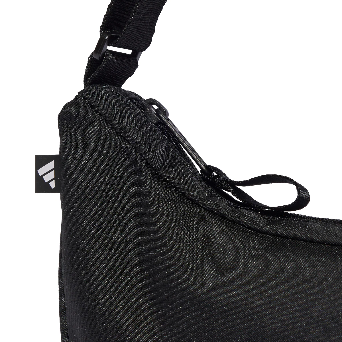 Borsa a tracolla da donna adidas nera con logo a contrasto - Image 5