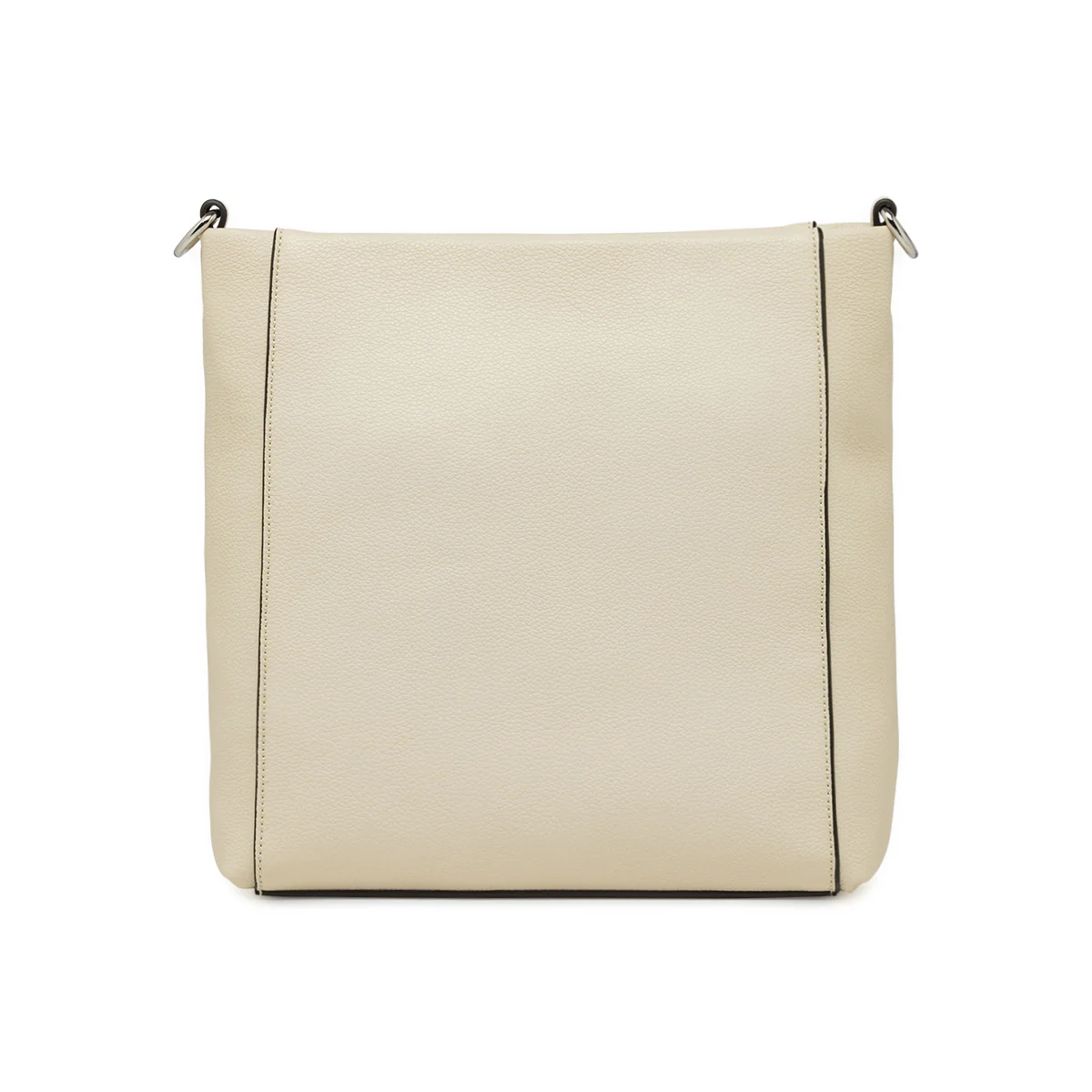 Borsa a Tracolla da Donna Bianca con tasca Lora Ferres - Image 3