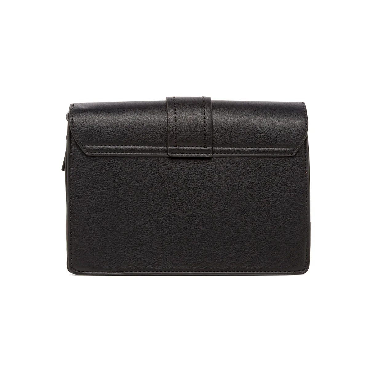 Borsa a Tracolla da Donna Nera con Chiusura Logo Swish Jeans - Image 2