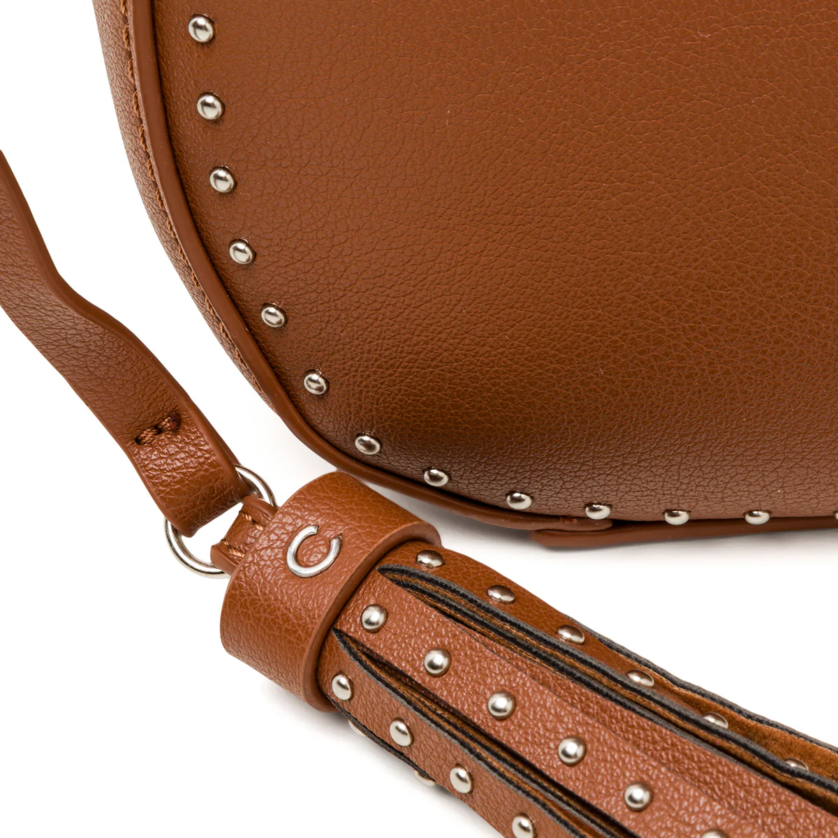 Borsa a tracolla marrone da donna con borchiette Carrera Jeans Allie - Image 3