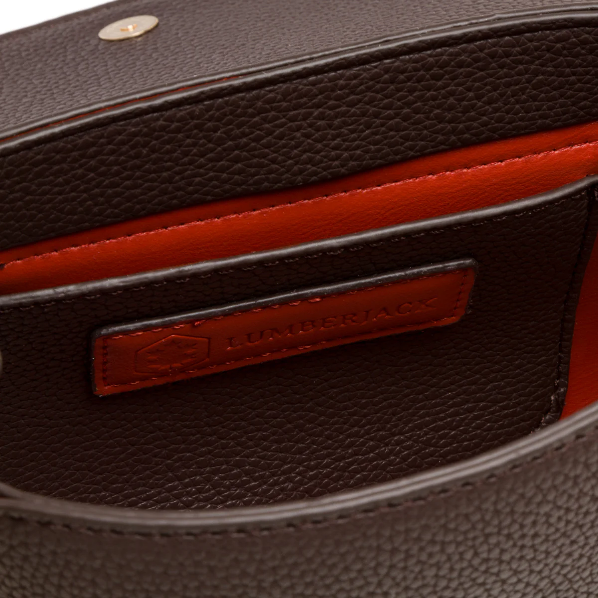 Borsa a tracolla marrone da donna Lumberjack - Image 4