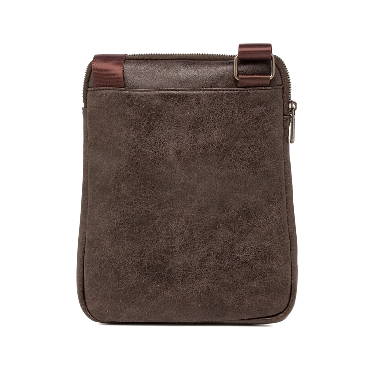 Borsa a tracolla marrone da Uomo con tasca frontale Carrera Jeans - Image 3