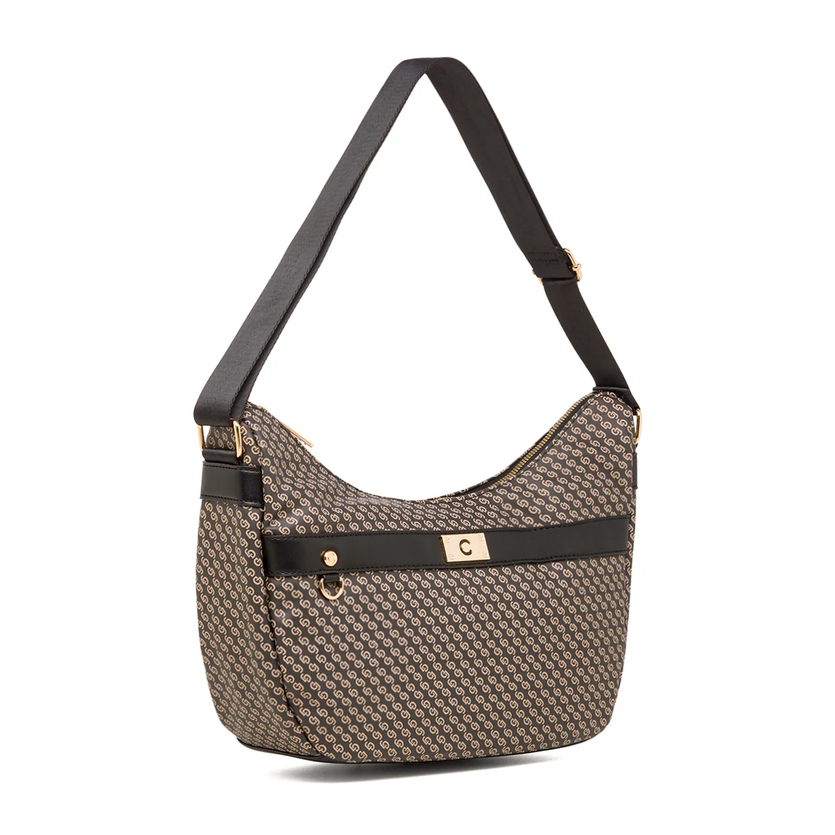 Borsa a tracolla nera con logo Carrera Jeans - Image 2