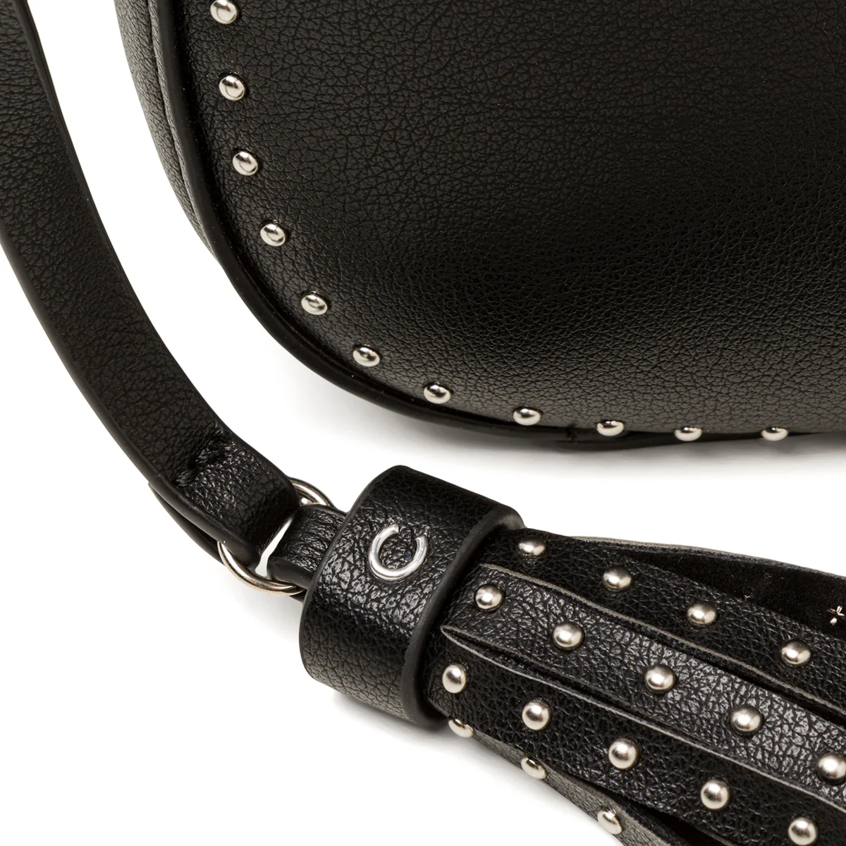 Borsa a tracolla nera da donna con borchiette Carrera Jeans Allie - Image 3