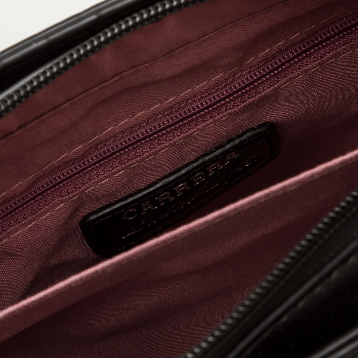 Borsa a tracolla nera da donna con borchiette Carrera Jeans Allie - Image 5