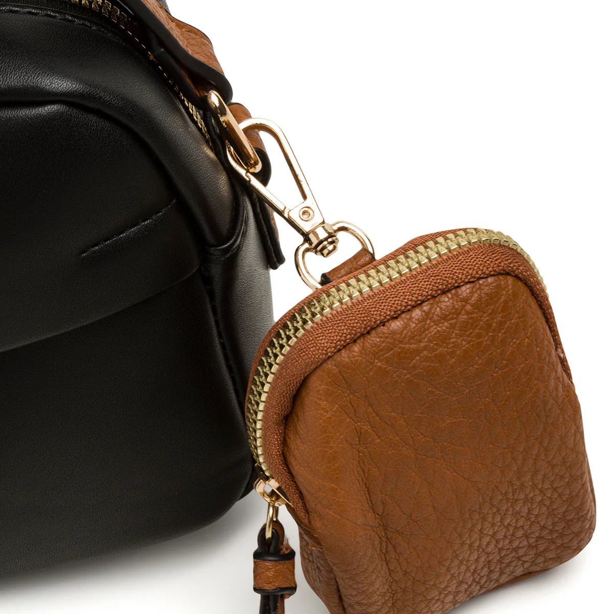 Borsa a tracolla nera da donna con borsello Swish Jeans Tish - Image 3