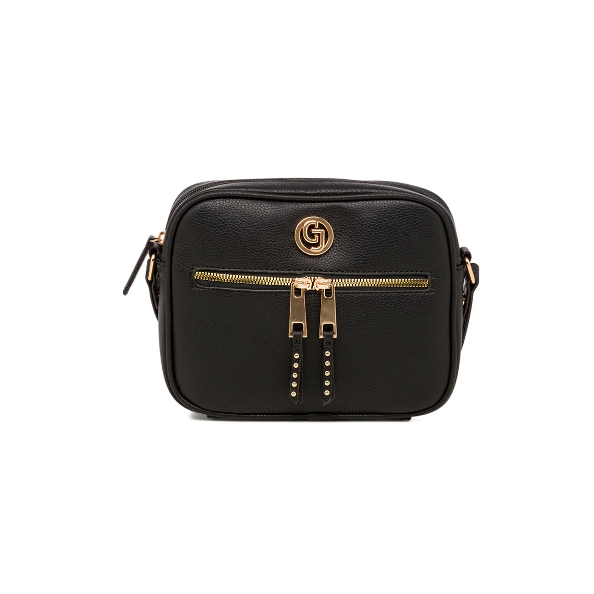 Borsa a tracolla nera da donna con logo Carrera Jeans - Image 5