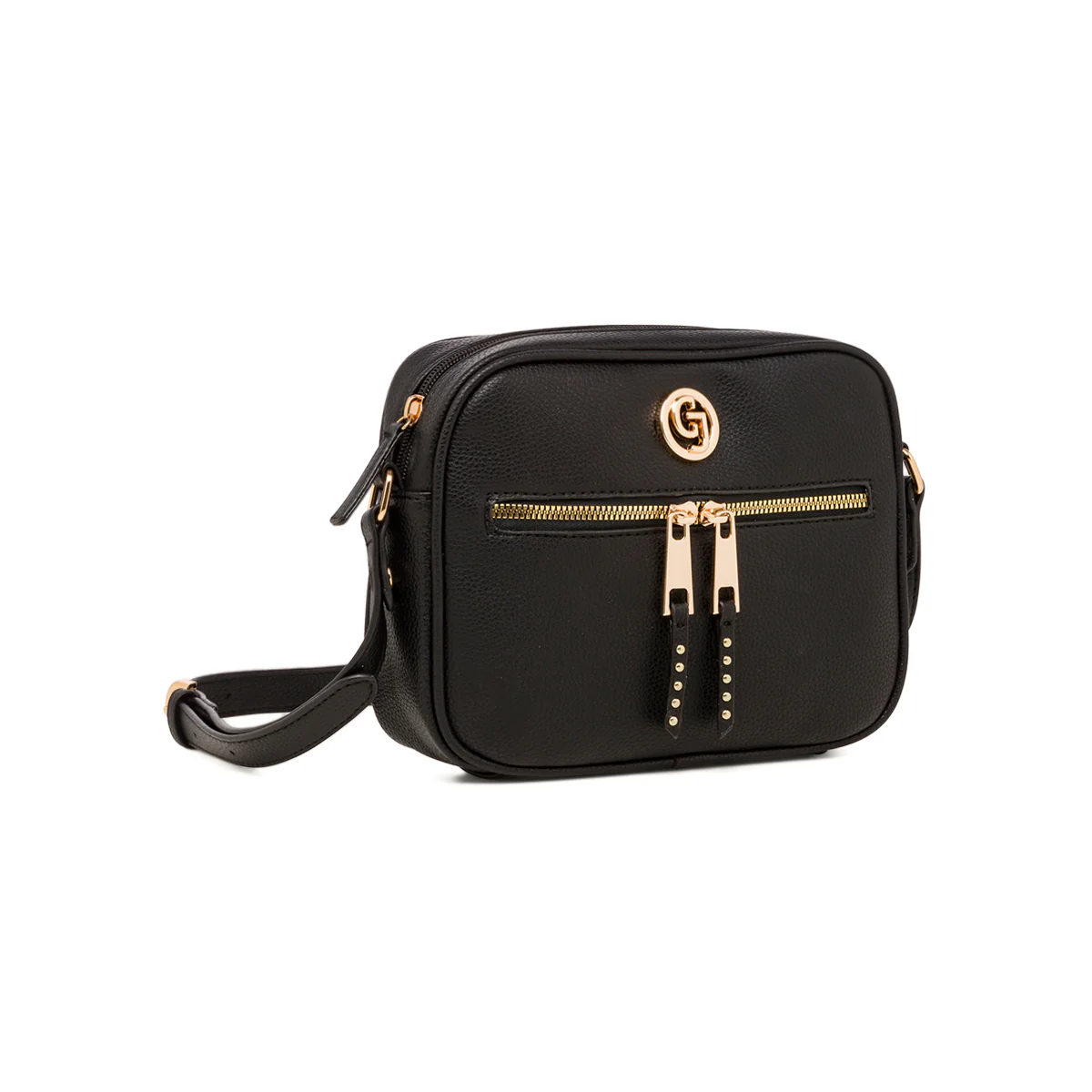Borsa a tracolla nera da donna con logo Carrera Jeans - Image 6
