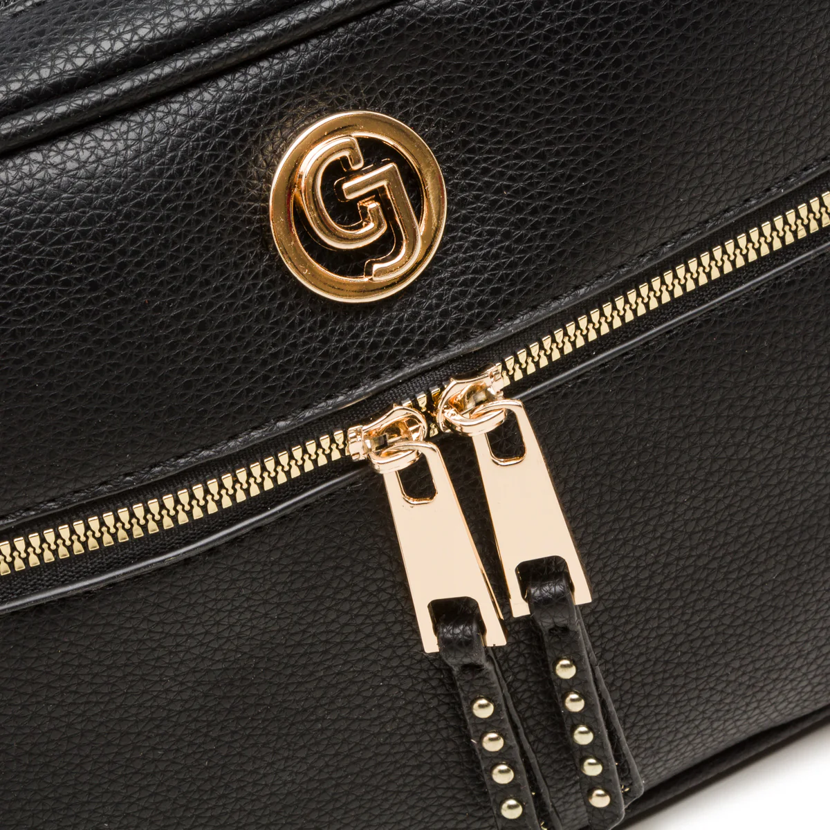 Borsa a tracolla nera da donna con logo Carrera Jeans - Image 7