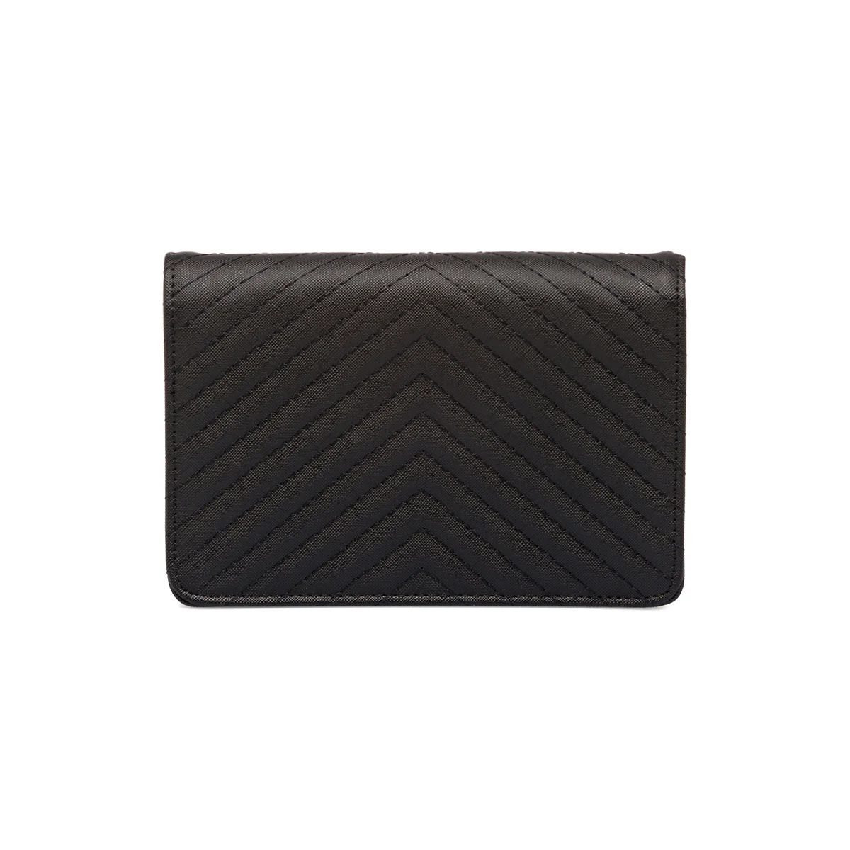 Borsa a tracolla nera da Donna con motivo a Chevron Lora Ferres - Image 5